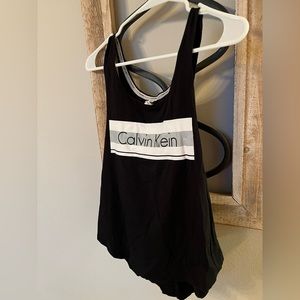 Low side racer back tank Calvin Klein size M
